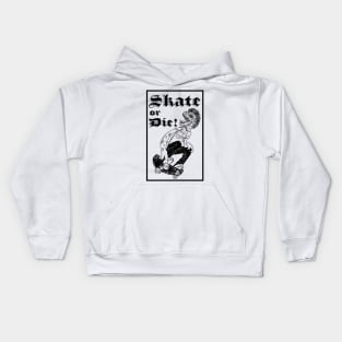 Skate or Die T-Rex Kids Hoodie